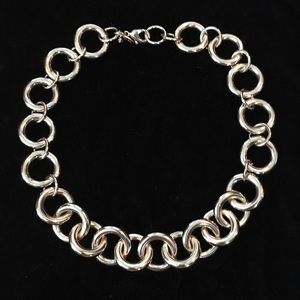 J. Crew Factory gold toggle necklace